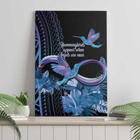 Polynesian Memorial Canvas Wall Art Hummingbirds Appear When Angels Are Near LT14 - Polynesian Pride