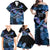 Polynesian Memorial Family Matching Off Shoulder Maxi Dress and Hawaiian Shirt Hummingbirds Appear When Angels Are Near LT14