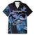 Polynesian Memorial Family Matching Off Shoulder Maxi Dress and Hawaiian Shirt Hummingbirds Appear When Angels Are Near LT14