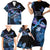 Polynesian Memorial Family Matching Short Sleeve Bodycon Dress and Hawaiian Shirt Hummingbirds Appear When Angels Are Near LT14