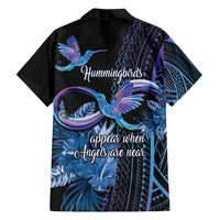Polynesian Memorial Hawaiian Shirt Hummingbirds Appear When Angels Are Near LT14 - Polynesian Pride