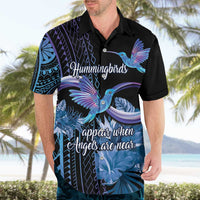 Polynesian Memorial Hawaiian Shirt Hummingbirds Appear When Angels Are Near LT14 - Polynesian Pride