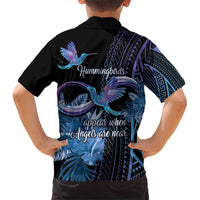 Polynesian Memorial Hawaiian Shirt Hummingbirds Appear When Angels Are Near LT14 - Polynesian Pride