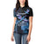 Polynesian Memorial Women Polo Shirt Hummingbirds Appear When Angels Are Near