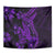 Purple Polynesia Shark Tattoo Tapestry With Polynesian Plumeria LT14 - Polynesian Pride