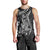 Black Polynesia Men Tank Top Shark Tattoo With Polynesian Plumeria LT14 - Polynesian Pride