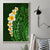 Green Polynesia Canvas Wall Art Plumeria Tropical Leaves With Galaxy Polynesian Art LT14 - Polynesian Pride