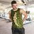 Lime Green Tropical Plumeria With Galaxy Polynesian Art Men Tank Top LT14 Lime Green - Polynesian Pride