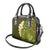 Lime Green Tropical Plumeria With Galaxy Polynesian Art Shoulder Handbag LT14 - Polynesian Pride