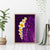 Purple Tropical Plumeria With Galaxy Polynesian Art Canvas Wall Art LT14 - Polynesian Pride