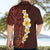 Red Tropical Plumeria With Galaxy Polynesian Art Hawaiian Shirt LT14 - Polynesian Pride