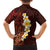 Red Tropical Plumeria With Galaxy Polynesian Art Hawaiian Shirt LT14 - Polynesian Pride