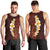 Red Tropical Plumeria With Galaxy Polynesian Art Men Tank Top LT14 - Polynesian Pride