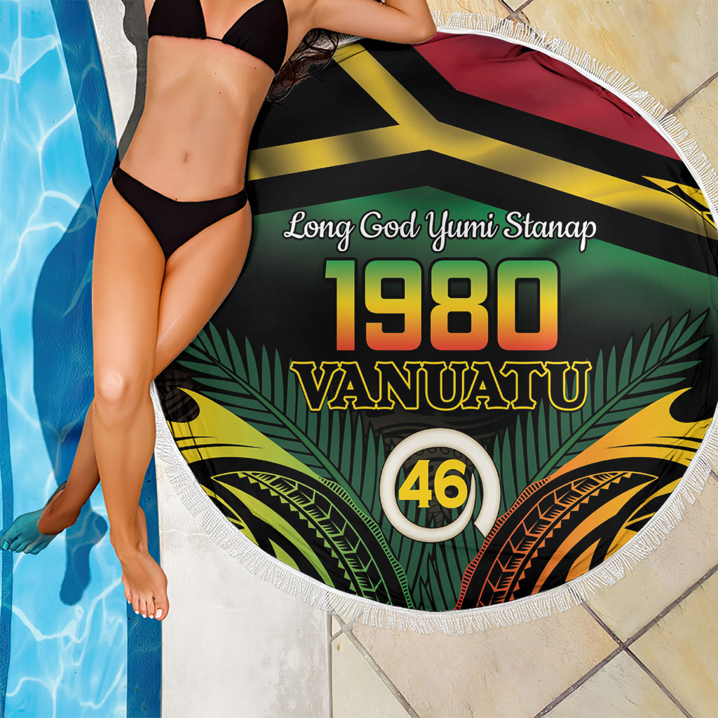 Vanuatu 1980 Beach Blanket Hapi 46 Yia Indipendens Anivesari LT14 - Polynesian Pride