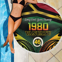 Vanuatu 1980 Beach Blanket Hapi 46 Yia Indipendens Anivesari LT14 - Polynesian Pride