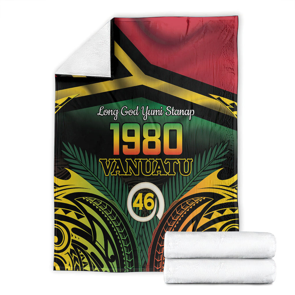 Vanuatu 1980 Blanket Hapi 46 Yia Indipendens Anivesari LT14 - Polynesian Pride
