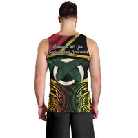 Vanuatu 1980 Men Tank Top Hapi 46 Yia Indipendens Anivesari LT14 - Polynesian Pride