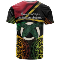 Vanuatu 1980 T Shirt Hapi 46 Yia Indipendens Anivesari LT14 - Polynesian Pride