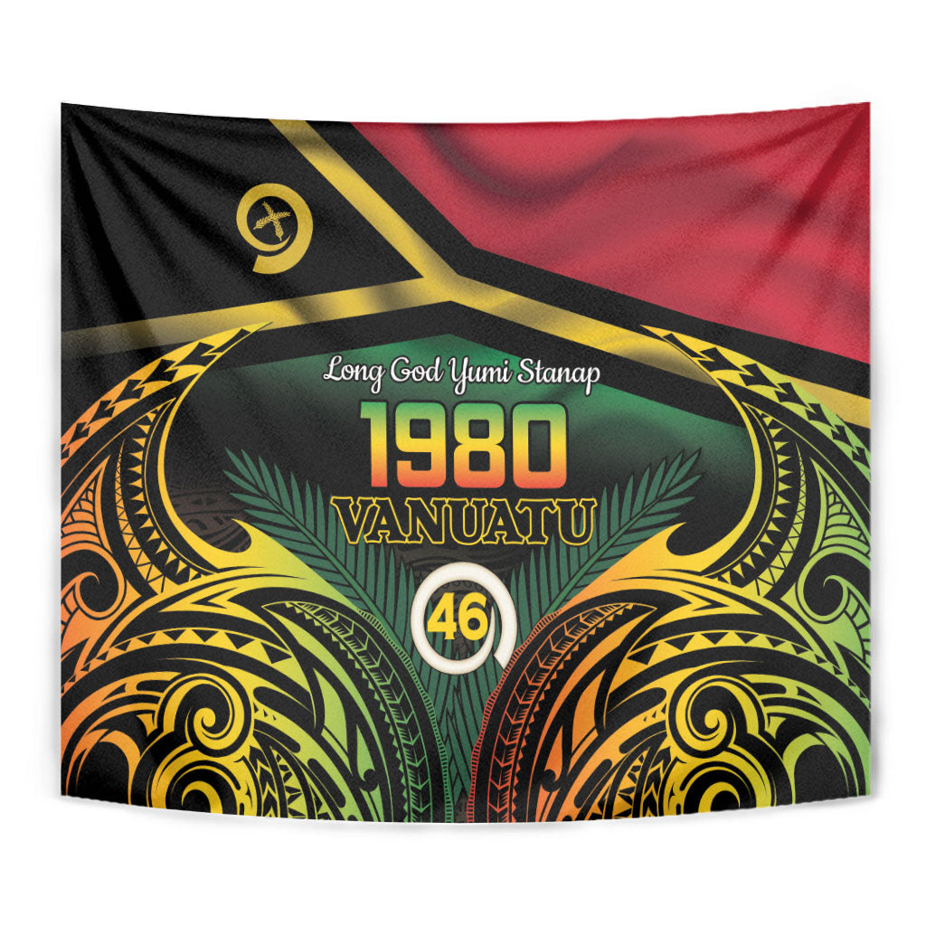 Vanuatu 1980 Tapestry Hapi 46 Yia Indipendens Anivesari LT14 - Polynesian Pride