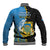 Tuvalu Independence Day Baseball Jacket Manuia te tutokotasi o Tuvaluan Dolphin Tattoo