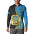 Tuvalu Independence Day Button Sweatshirt Manuia te tutokotasi o Tuvaluan Dolphin Tattoo