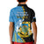 Tuvalu Independence Day Kid Polo Shirt Manuia te tutokotasi o Tuvaluan Dolphin Tattoo