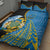 Tuvalu Independence Day Quilt Bed Set Manuia te tutokotasi o Tuvaluan Dolphin Tattoo