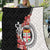 Personalised Fiji Day Quilt Fijian Tapa Pattern Mix Tagimoucia - Black Version