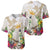 New Zealand Cacatua Galerita Baseball Jersey Aotearoa Cockatoo Tropical Flowers