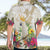 New Zealand Cacatua Galerita Hawaiian Shirt Aotearoa Cockatoo Tropical Flowers