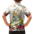 New Zealand Cacatua Galerita Hawaiian Shirt Aotearoa Cockatoo Tropical Flowers