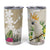 New Zealand Cacatua Galerita Tumbler Cup Aotearoa Cockatoo Tropical Flowers