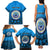 Personalised Yap Constitution Day Family Matching Tank Maxi Dress and Hawaiian Shirt FSM Seal Happy 24 December LT14 - Polynesian Pride