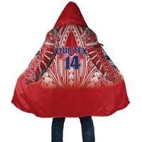 Toa Samoa Rugby Custom Cloak Samoa mo Samoa Polynesian Pacific Red LT14 Unisex Red - Polynesian Pride