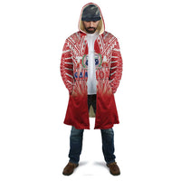 Toa Samoa Rugby Custom Cloak Samoa mo Samoa Polynesian Pacific Red LT14 - Polynesian Pride