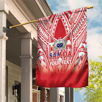 Toa Samoa Rugby Custom Garden Flag Samoa mo Samoa Polynesian Pacific Red LT14 House Flag Red - Polynesian Pride