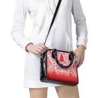 Toa Samoa Rugby Custom Shoulder Handbag Samoa mo Samoa Polynesian Pacific Red LT14 - Polynesian Pride