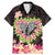 Polynesia Valentine's Day Family Matching Mermaid Dress and Hawaiian Shirt Hammerhead Shark Plumeria With Polynesian Pattern