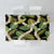 Black Hawaii Plumeria Lei With Tropical Leaves Tablecloth