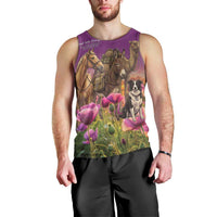 ANZAC Day Men Tank Top Lest We Forget The Animals Of War LT15 - Polynesian Pride