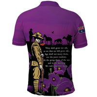 ANZAC Soldier and War Animals Polo Shirt We Will Remember Them LT15 - Polynesian Pride
