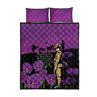 ANZAC Soldier and War Animals Quilt Bed Set We Will Remember Them LT15 - Polynesian Pride