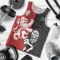 Custom British Lions New Zealand Men Tank Top Unique Style LT18 - Polynesian Pride