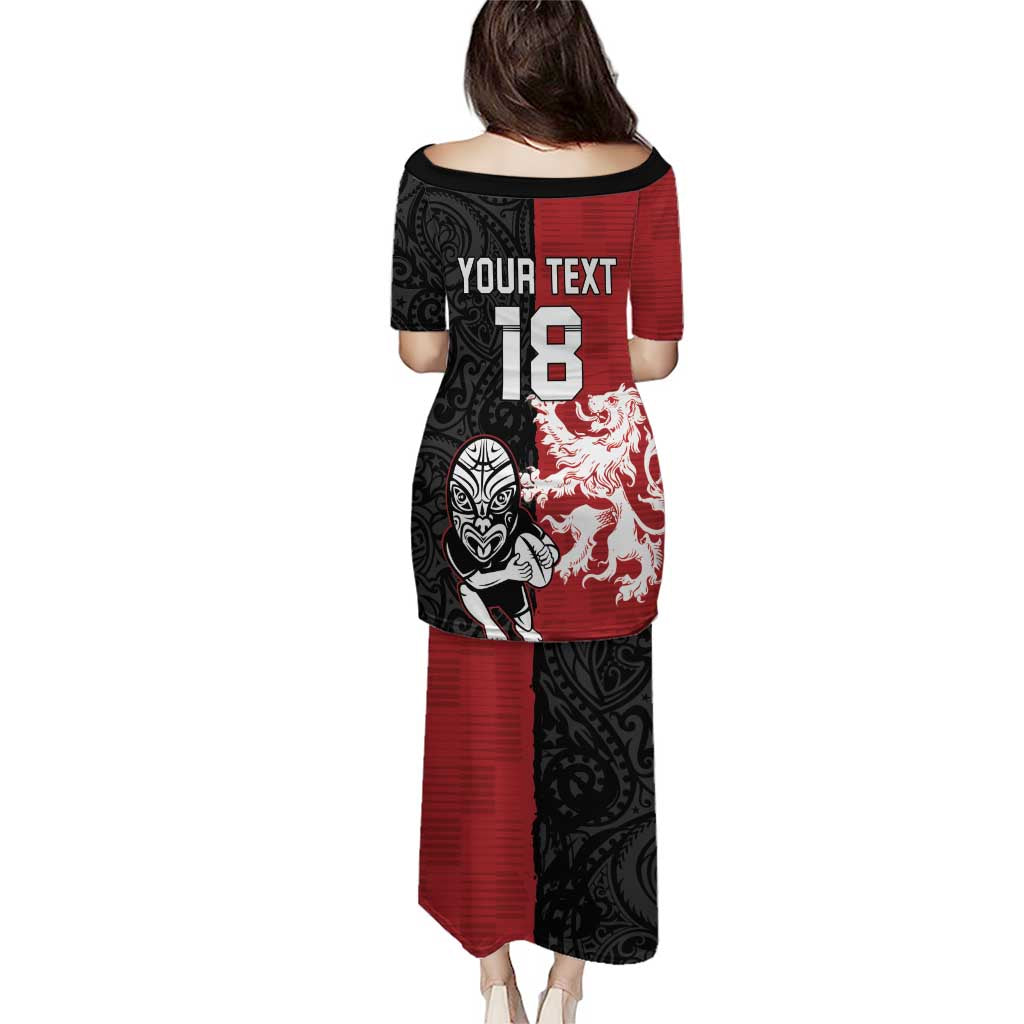 Custom British Lions New Zealand Puletasi Unique Style LT18 - Polynesian Pride
