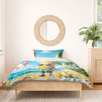 Funny Hawaii Mango Bedding Set Tropical Summer Beach Mascot Vacation LT19 - Polynesian Pride