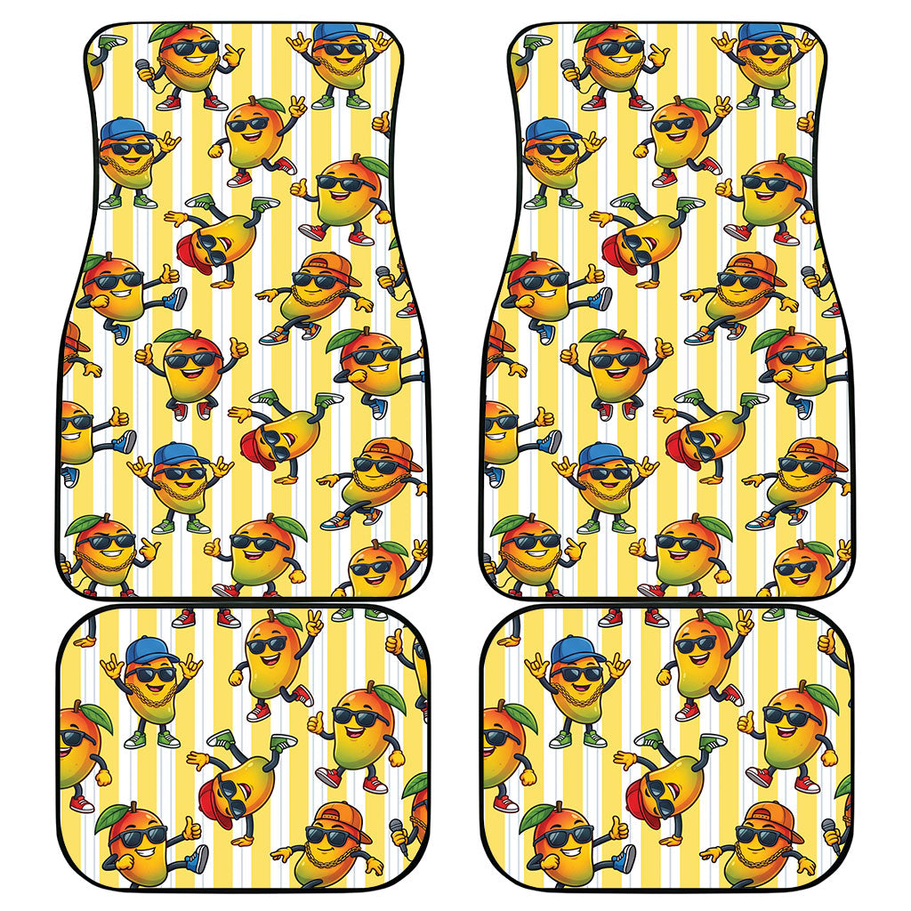 Funny Hawaii Mango Hip Hop Cartoon Car Mats Summer Beach Party LT19 - Polynesian Pride