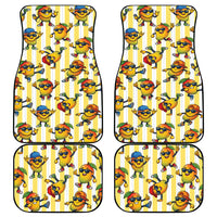Funny Hawaii Mango Hip Hop Cartoon Car Mats Summer Beach Party LT19 - Polynesian Pride