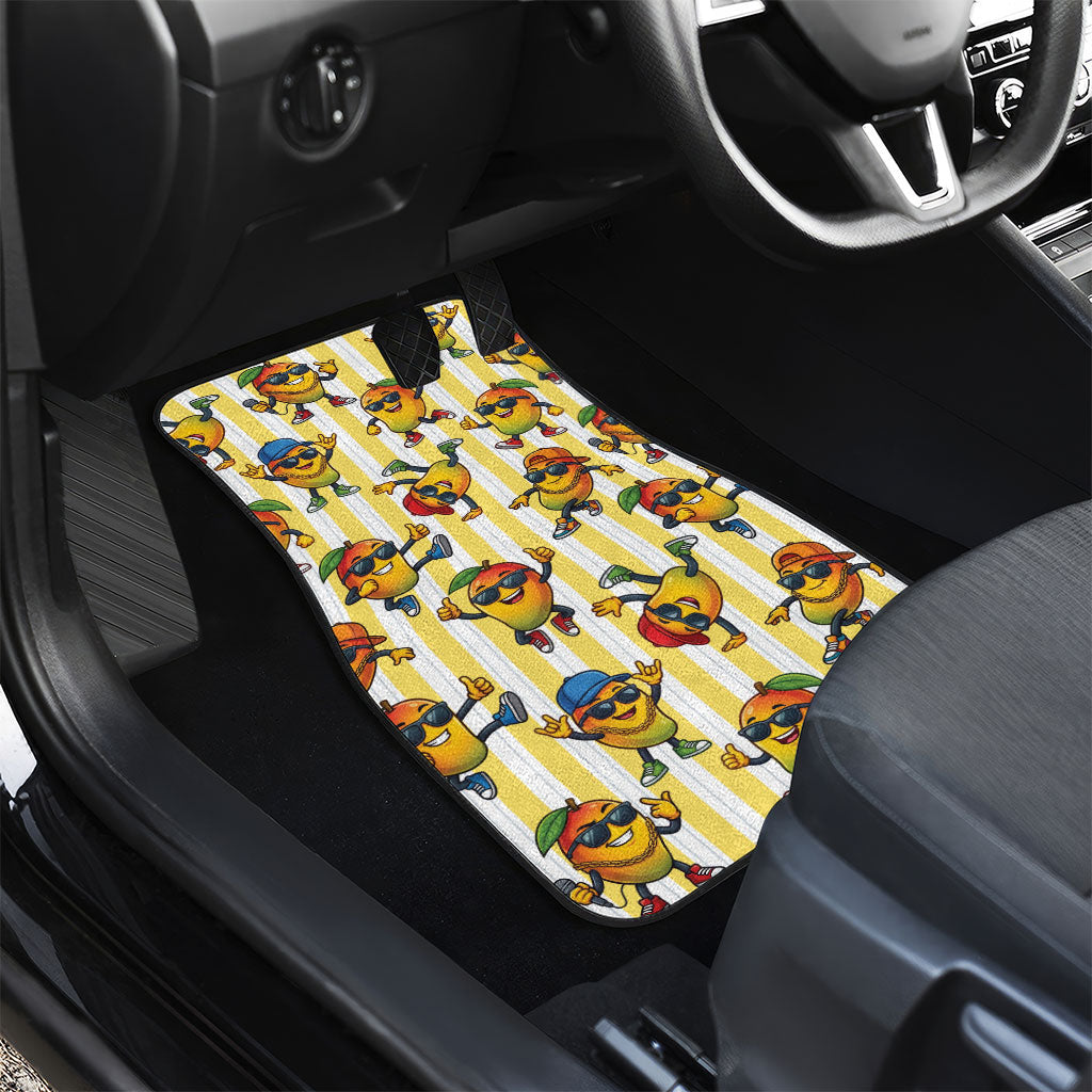 Funny Hawaii Mango Hip Hop Cartoon Car Mats Summer Beach Party LT19 - Polynesian Pride