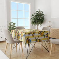 Funny Hawaii Mango Hip Hop Cartoon Tablecloth Summer Beach Party LT19 - Polynesian Pride