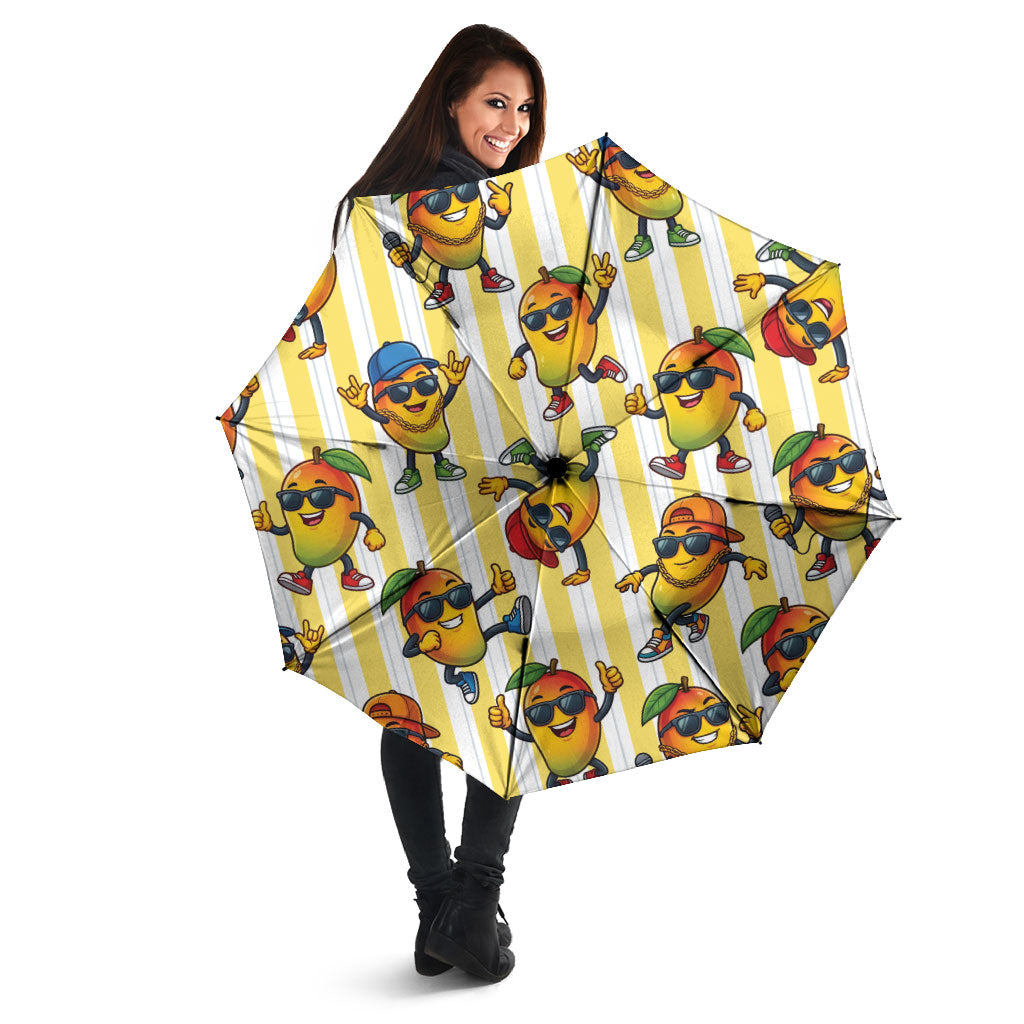 Funny Hawaii Mango Hip Hop Cartoon Umbrella Summer Beach Party LT19 - Polynesian Pride